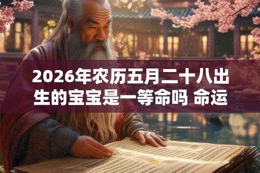 2026年农历五月二十八出生的宝宝是一等命吗 命运如何