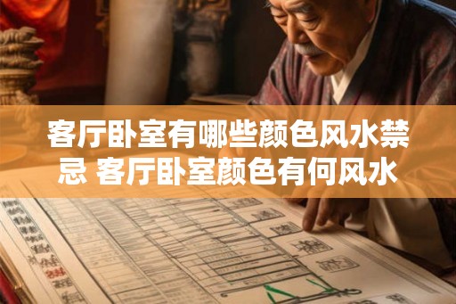 客厅卧室有哪些颜色风水禁忌 客厅卧室颜色有何风水忌讳