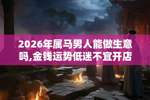 2026年属马男人能做生意吗,金钱运势低迷不宜开店