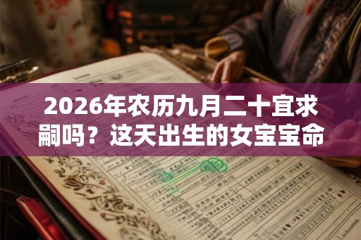 2026年农历九月二十宜求嗣吗？这天出生的女宝宝命运怎么样