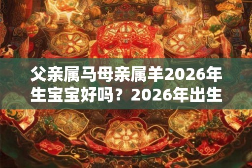 父亲属马母亲属羊2026年生宝宝好吗？2026年出生牛宝宝命运？