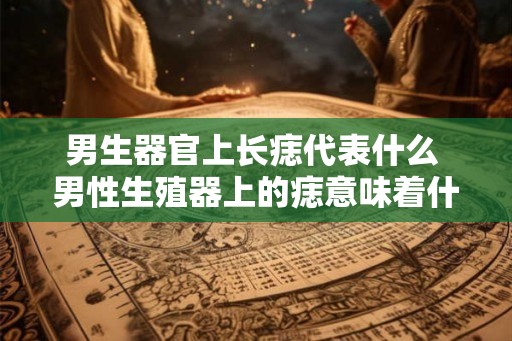 男生器官上长痣代表什么 男性生殖器上的痣意味着什么