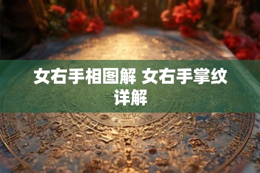 女右手相图解 女右手掌纹详解