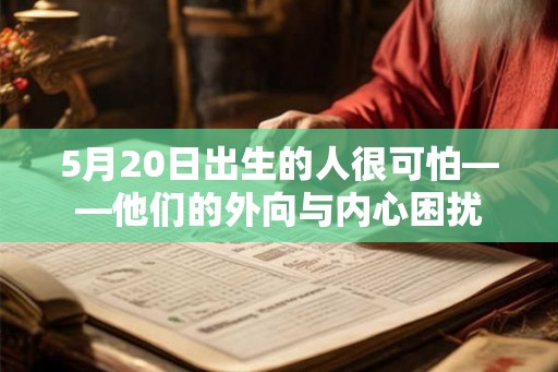 5月20日出生的人很可怕——他们的外向与内心困扰