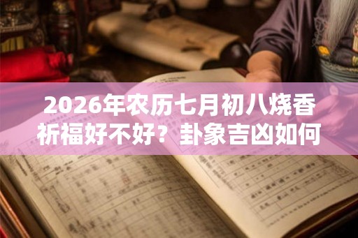 2026年农历七月初八烧香祈福好不好？卦象吉凶如何？
