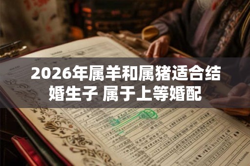 2026年属羊和属猪适合结婚生子 属于上等婚配 2026年属羊和属猪适合结婚生子 属于上等婚配