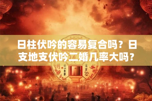 日柱伏吟的容易复合吗？日支地支伏吟二婚几率大吗？