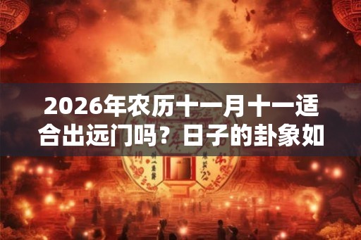 2026年农历十一月十一适合出远门吗?日子的卦象如何? 2026年农历十一月十一适合出远门吗?日子的卦象如何?