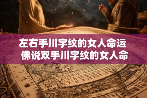 左右手川字纹的女人命运 佛说双手川字纹的女人命运 左右手川字纹的女人命运 佛说双手川字纹的女人命运
