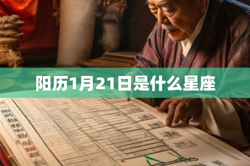 阳历1月21日是什么星座 阳历1月21日是什么星座