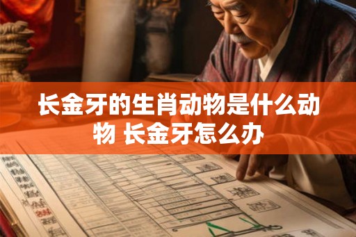 长金牙的生肖动物是什么动物 长金牙怎么办