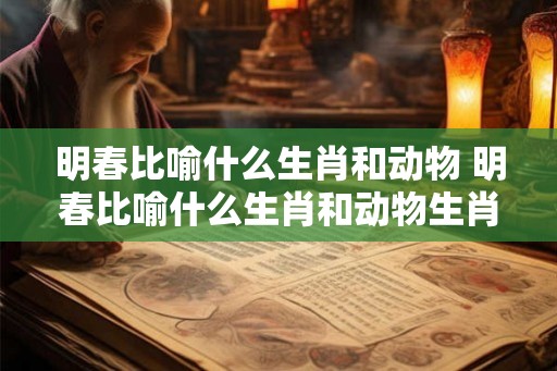 明春比喻什么生肖和动物 明春比喻什么生肖和动物生肖