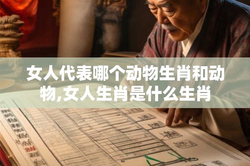 女人代表哪个动物生肖和动物,女人生肖是什么生肖