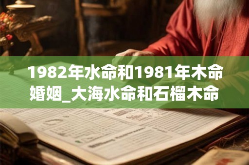 1982年水命和1981年木命婚姻_大海水命和石榴木命