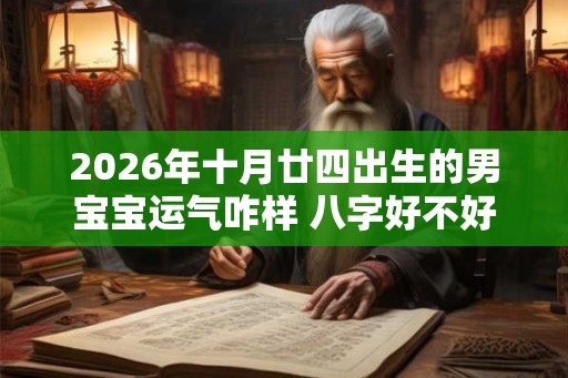 2026年十月廿四出生的男宝宝运气咋样 八字好不好