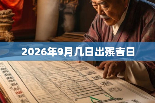 2026年9月几日出殡吉日
