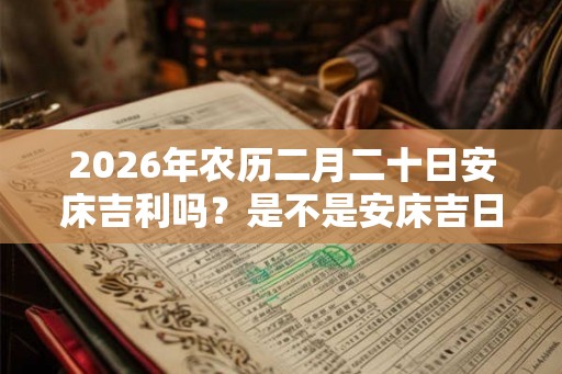 2026年农历二月二十日安床吉利吗？是不是安床吉日？