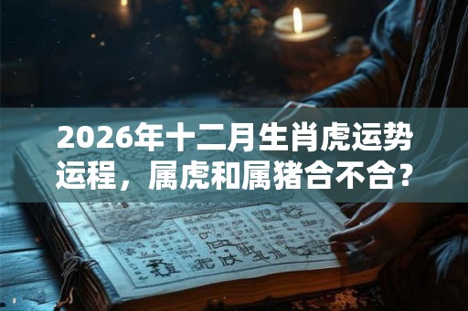 2026年十二月生肖虎运势运程，属虎和属猪合不合？