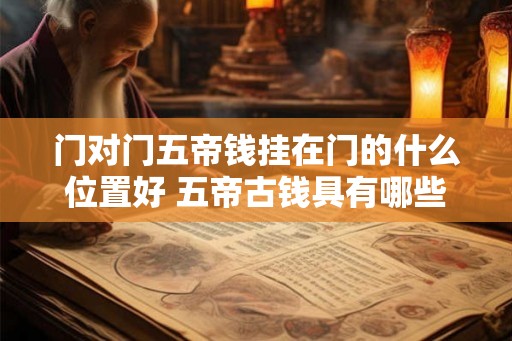 门对门五帝钱挂在门的什么位置好 五帝古钱具有哪些功效