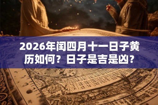 2026年闰四月十一日子黄历如何？日子是吉是凶？