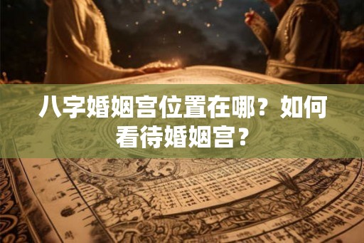 八字婚姻宫位置在哪？如何看待婚姻宫？