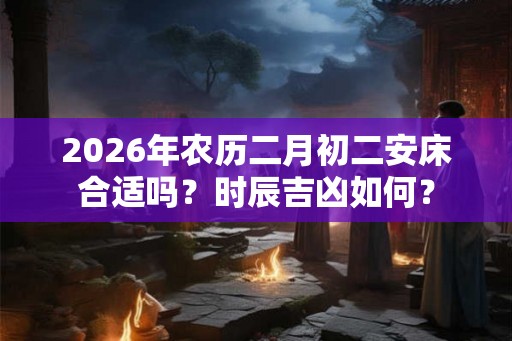 2026年农历二月初二安床合适吗？时辰吉凶如何？