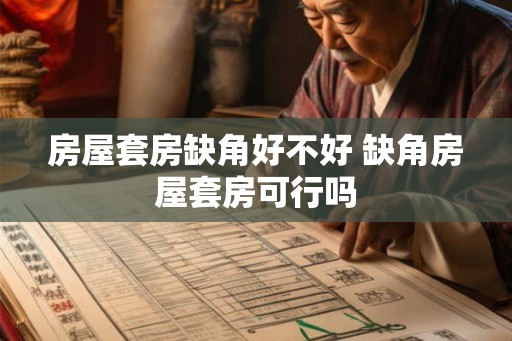 房屋套房缺角好不好 缺角房屋套房可行吗