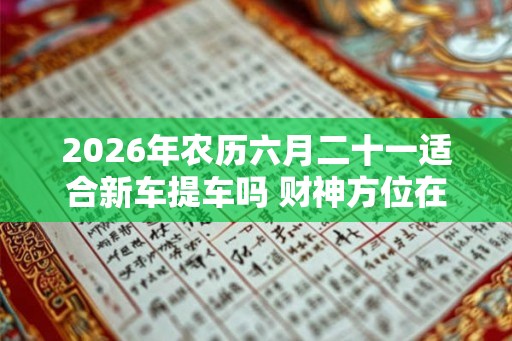 2026年农历六月二十一适合新车提车吗 财神方位在哪个方位 2026年农历六月二十一适合新车提车吗 财神方位在哪个方位