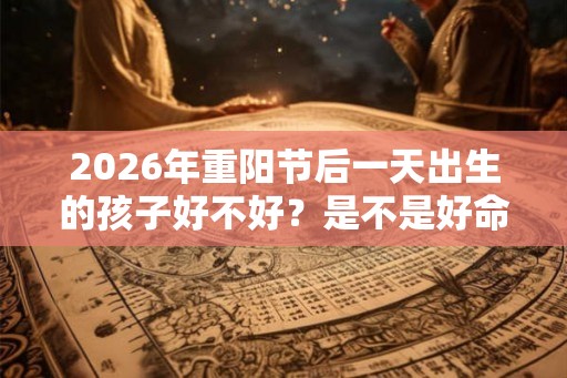 2026年重阳节后一天出生的孩子好不好？是不是好命？