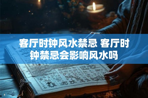 客厅时钟风水禁忌 客厅时钟禁忌会影响风水吗