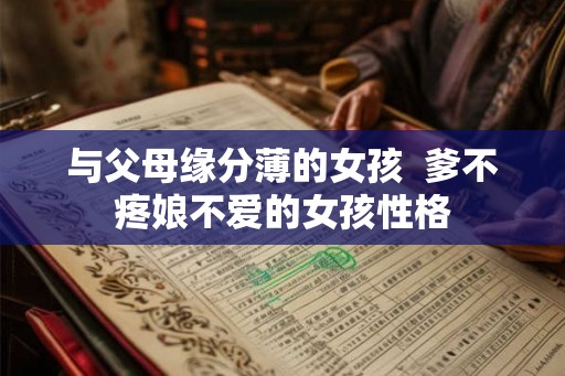 与父母缘分薄的女孩  爹不疼娘不爱的女孩性格