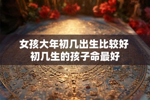 女孩大年初几出生比较好 初几生的孩子命最好 女孩大年初几出生比较好 初几生的孩子命最好