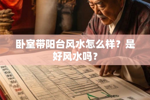 卧室带阳台风水怎么样？是好风水吗？