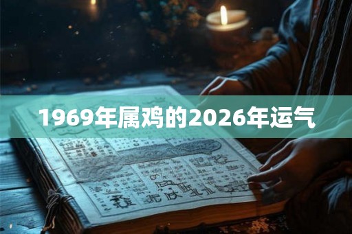 1969年属鸡的2026年运气 1969年属鸡的2026年运气