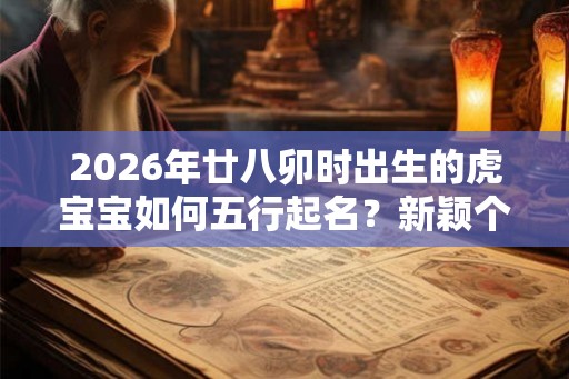 2026年廿八卯时出生的虎宝宝如何五行起名？新颖个性名字