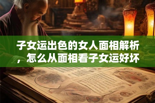 子女运出色的女人面相解析,怎么从面相看子女运好坏? 子女运出色的女人面相解析,怎么从面相看子女运好坏?