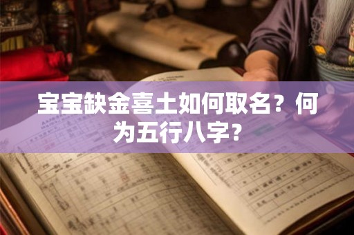 宝宝缺金喜土如何取名?何为五行八字? 宝宝缺金喜土如何取名?何为五行八字?