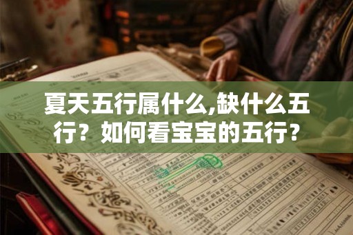 夏天五行属什么,缺什么五行？如何看宝宝的五行？