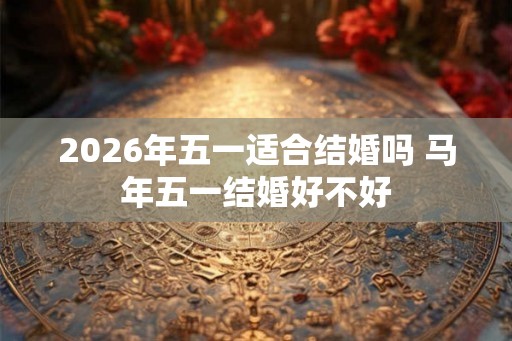 2026年五一适合结婚吗 马年五一结婚好不好
