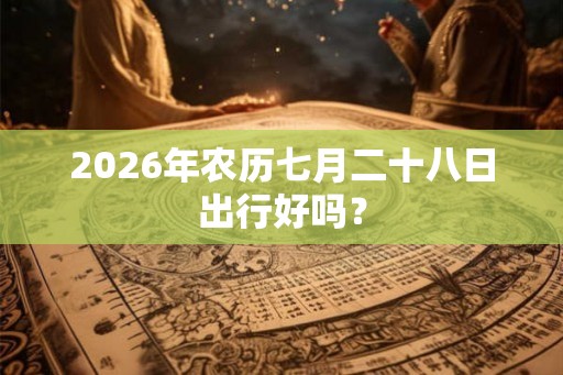 2026年农历七月二十八日出行好吗？
