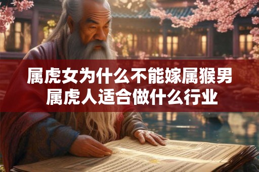 属虎女为什么不能嫁属猴男 属虎人适合做什么行业