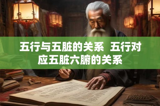 五行与五脏的关系  五行对应五脏六腑的关系