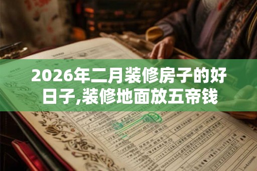 2026年二月装修房子的好日子,装修地面放五帝钱 2026年二月装修房子的好日子,装修地面放五帝钱