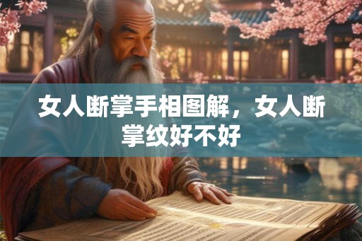 女人断掌手相图解，女人断掌纹好不好