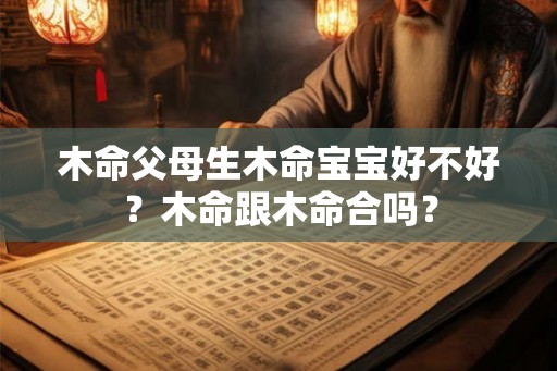 木命父母生木命宝宝好不好？木命跟木命合吗？