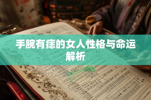手腕有痣的女人性格与命运解析