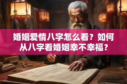 婚姻爱情八字怎么看？如何从八字看婚姻幸不幸福？
