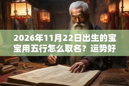 2026年11月22日出生的宝宝用五行怎么取名？运势好吗？