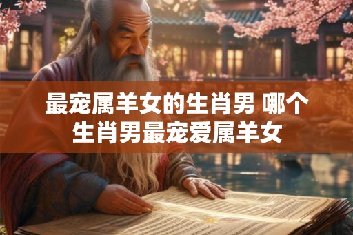最宠属羊女的生肖男 哪个生肖男最宠爱属羊女
