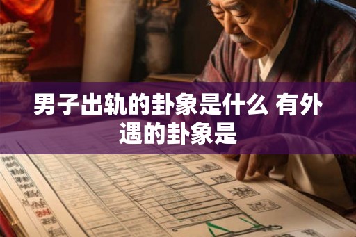 男子出轨的卦象是什么 有外遇的卦象是 男子出轨的卦象是什么 有外遇的卦象是